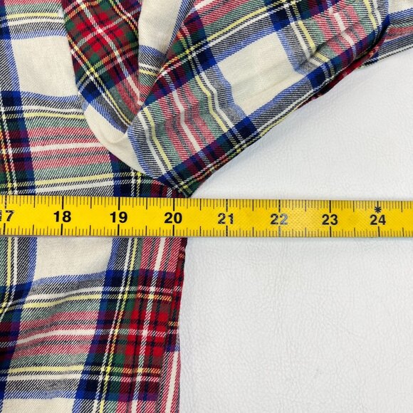 NWOT Boden Layla Brushed Cotton Top Plaid Shirt Blouse Size 8 - Picture 14 of 16
